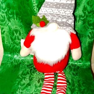 24" Crazy Legs Christmas Gnome Shelf Sitter